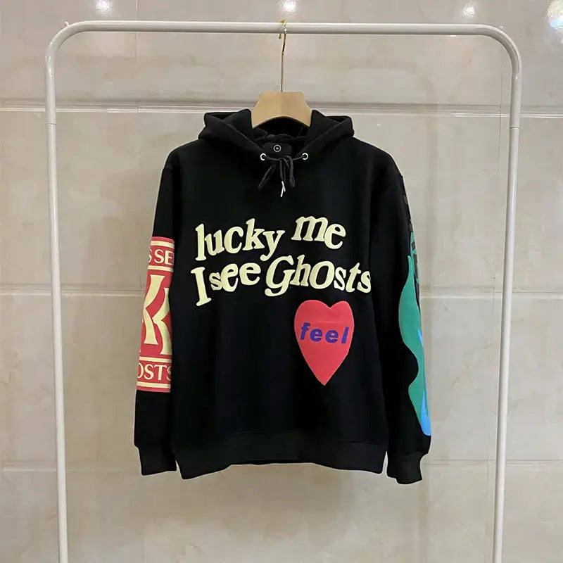 ‘I See Ghosts’ Ye Hoody - Dockside