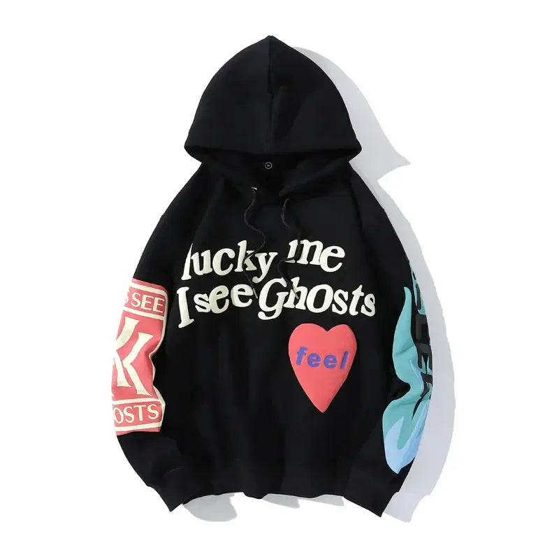 ‘I See Ghosts’ Ye Hoody - Dockside