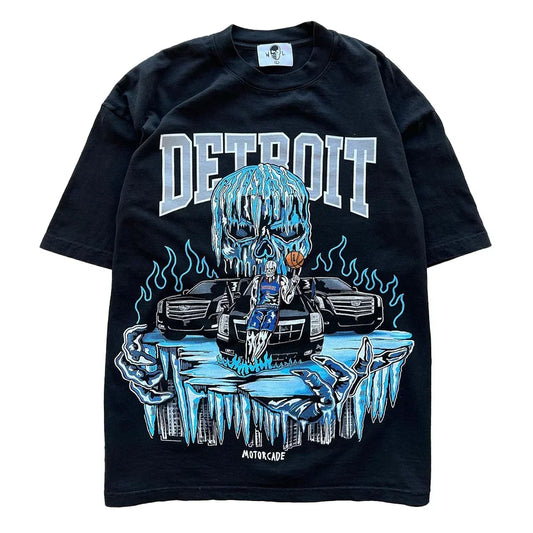 Detroit Pistons-Inspired T-Shirt – Unique Custom Basketball Apparel