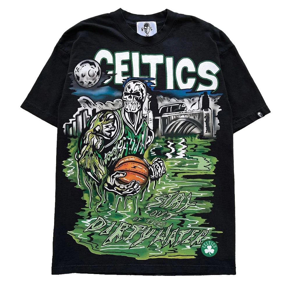 Boston Celtics-Inspired T-Shirt – Basketball Fan Apparel