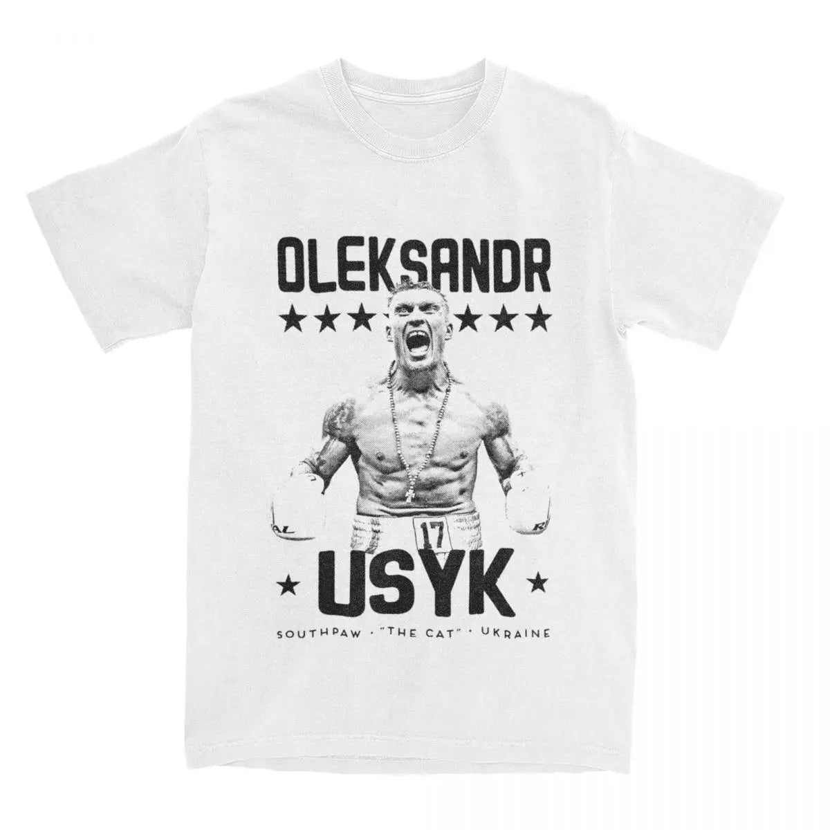 Oleksandr Usyk Boxing Champion T-Shirt – Unique Custom Design