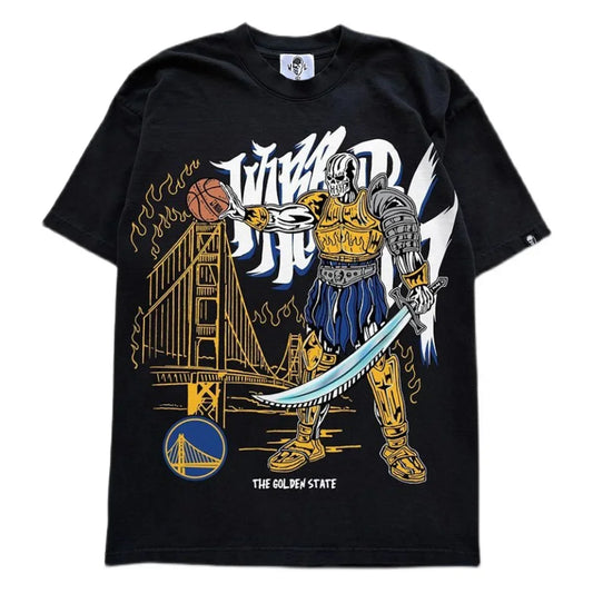 Golden State Warriors T-Shirt – Unique Dual Designs Celebrating Championship Wins