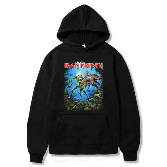 Iron Maiden Hoody – Unique Custom Design Inspired by Bruce Dickinson