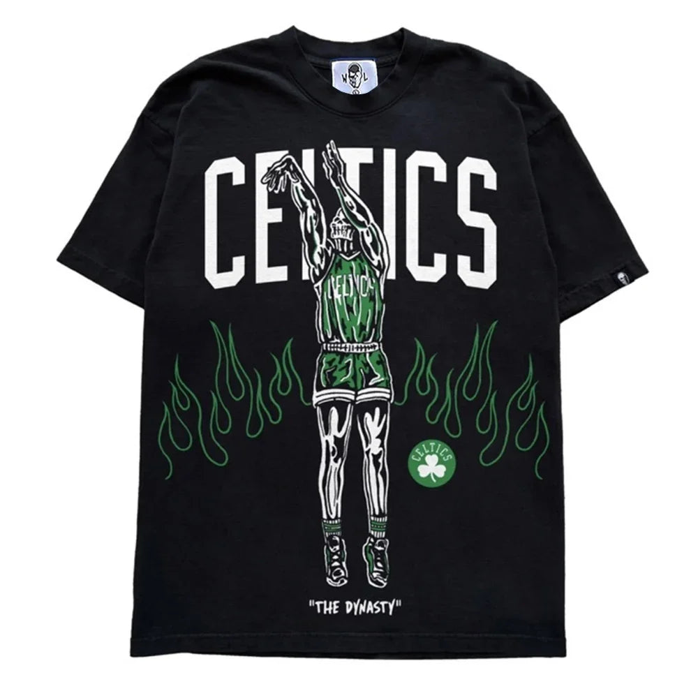 Boston Celtics-Inspired T-Shirt – Basketball Fan Apparel