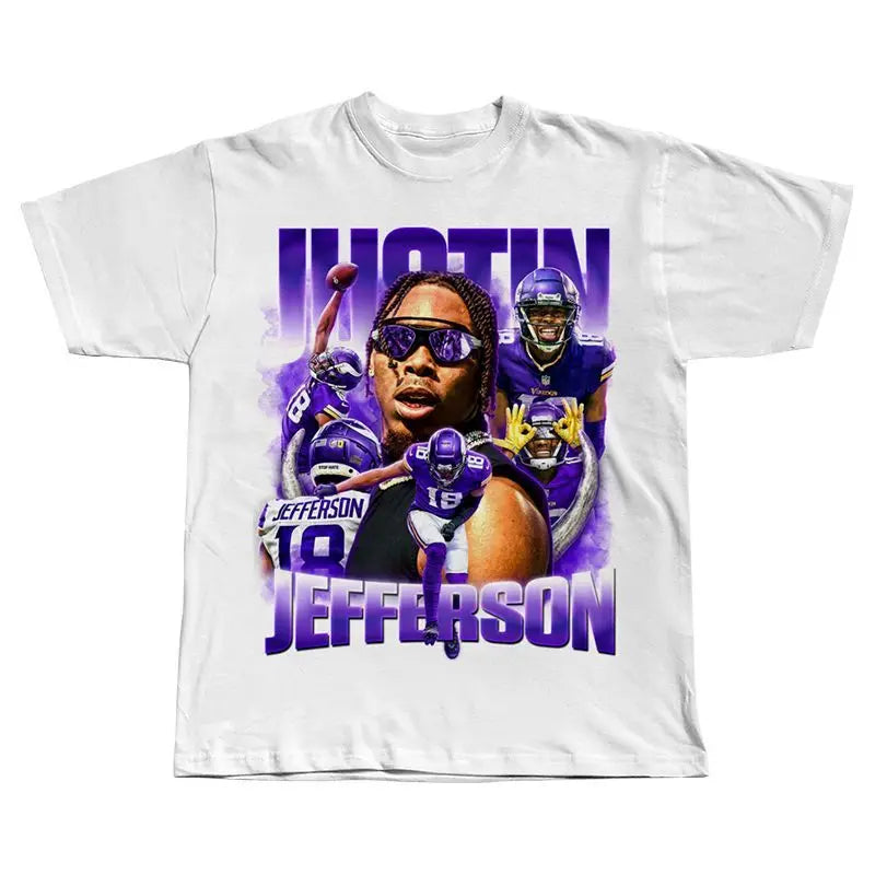 Jettison Justin Jefferson T-Shirt - Dockside