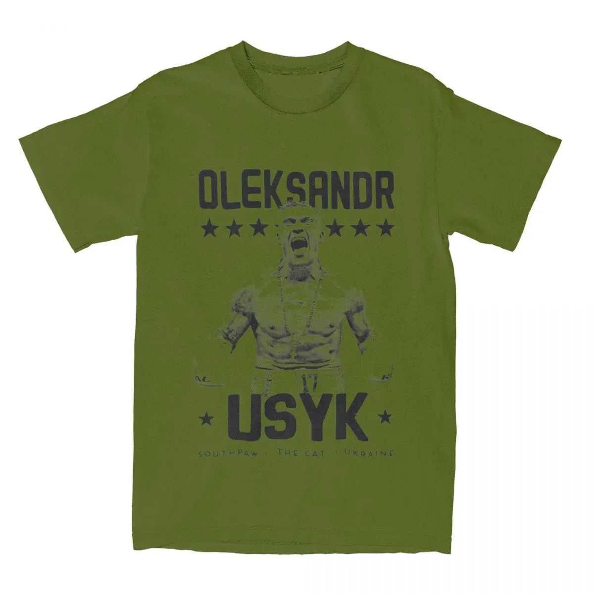 Oleksandr Usyk Boxing Champion T-Shirt – Unique Custom Design