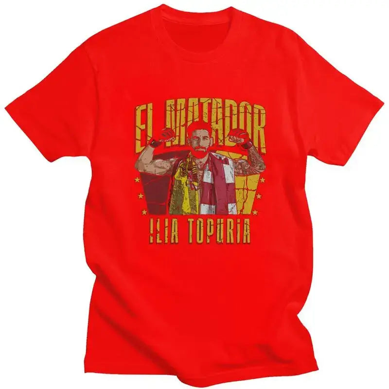 El Matador' Ilia Topuria T-Shirt - Dockside