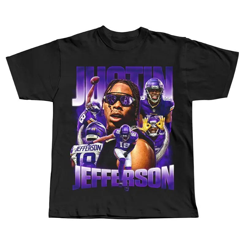 Jettison Justin Jefferson T-Shirt - Dockside