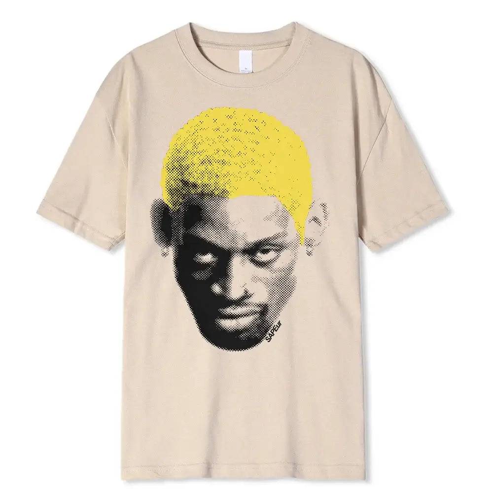 Rodzilla Dennis Rodman T-Shirt – Basketball Legend Apparel